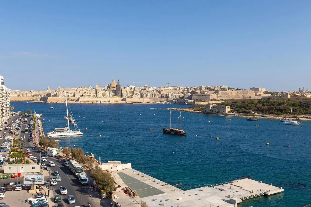 Sliema Ferries Apt, With Beautiful Views Ac & Wifi By 360 Estates Apartment