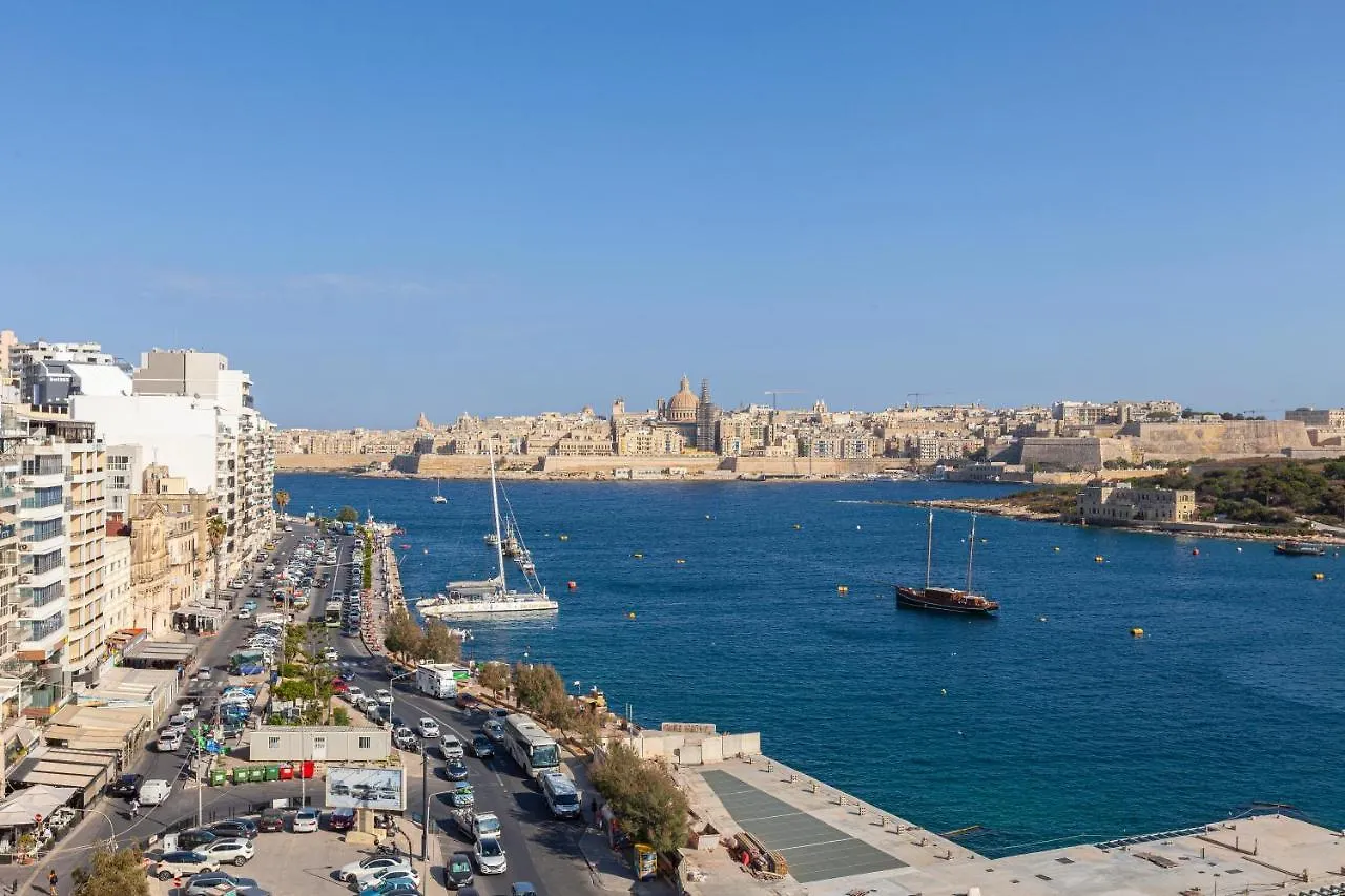Sliema Ferries Apt, With Beautiful Views Ac & Wifi By 360 Estates Apartment