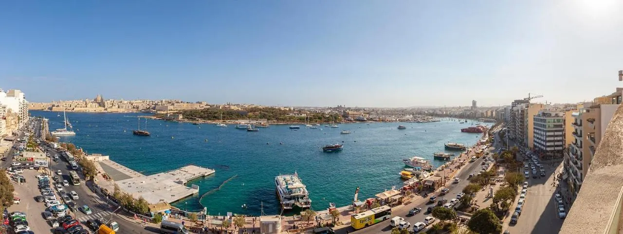 Sliema Ferries Apt, With Beautiful Views Ac & Wifi By 360 Estates Apartment