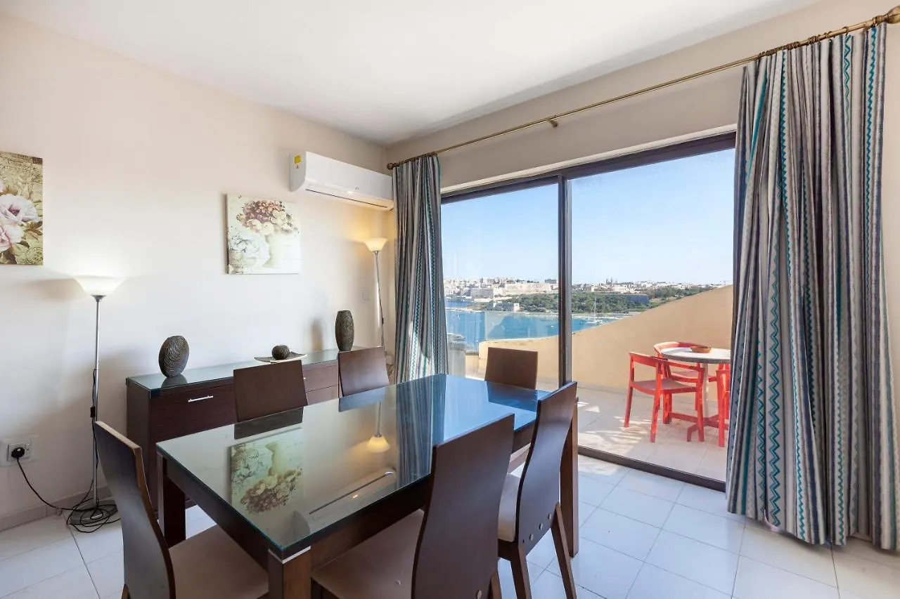 Sliema Ferries Apt, With Beautiful Views Ac & Wifi By 360 Estates Apartment Malta